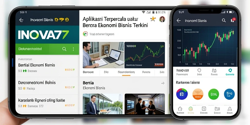 Tampilan antarmuka INOVA77 yang modern dan responsif.