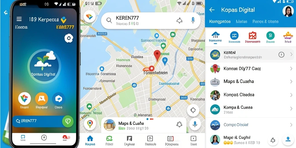 Antarmuka intuitif KEREN777 dengan kompas digital yang akurat.