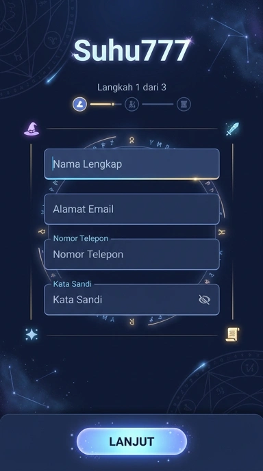 Panduan Registrasi Akun Baru di suhu777