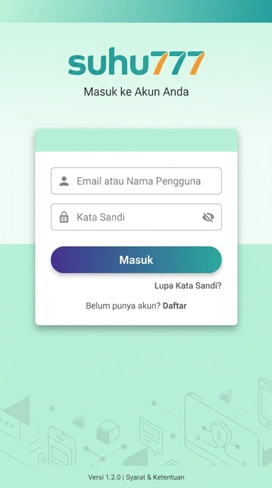 Masuk Akun Suhu777 untuk Pengguna Android